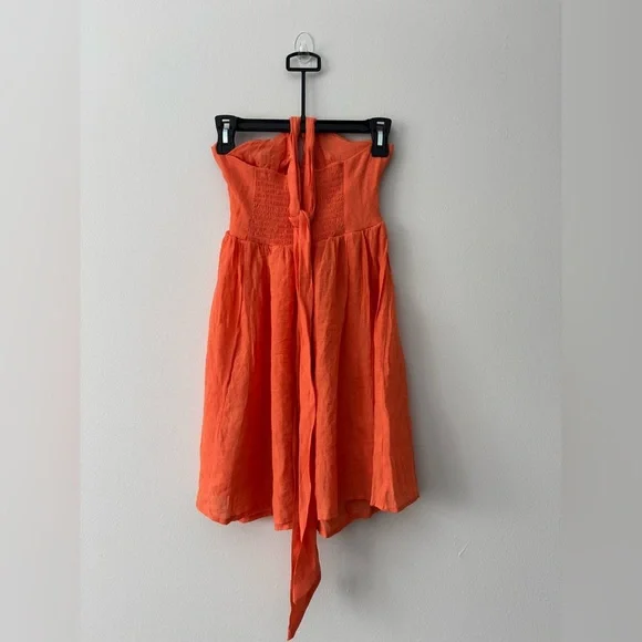 Women's Dress Shirred Backless Halter Neck Dress Women's Dress Size S - Picture 9 of 12